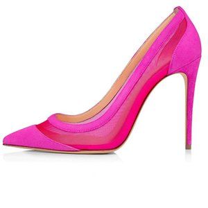 FSJ High Heels Pumps Pointed Toe Shoe
